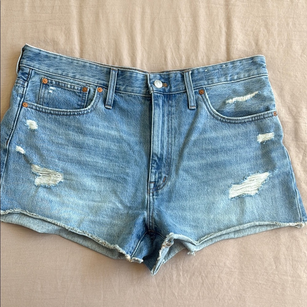 Classic Blue Denim Women Shorts